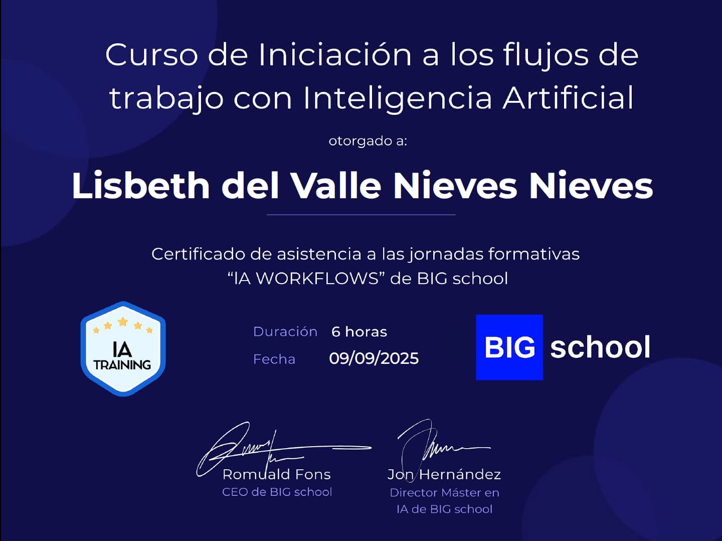 Big SEO - Workflow con IA - Lis Nieves