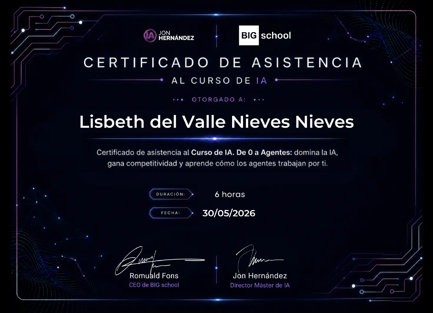 Lis Nieves - De 0 a Agentes con IA